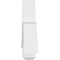 Ekena Millwork Bellingham Architectural Grade PVC Gable Bracket, 48"W x 16"H x 4"D x 6"F, 8/12 Pitch GBP048X16X0406BEL00 - alternate 4